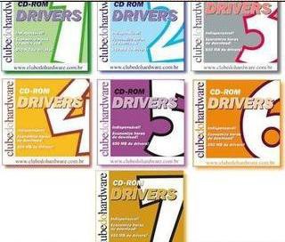 Todos CD’s de Drivers do Clube do Hardware 1 ao 7